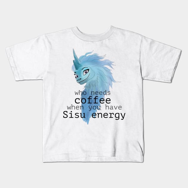 Sisu Energy Kids T-Shirt by Nixart